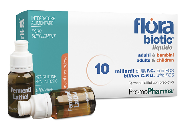 FLORA LIQUIDO ADULTI & BAMBINI 10 FLACONCINI X 10 ML - latuafarmacia.org