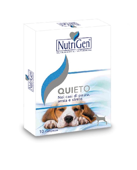 QUIETO CANE 10 COMPRESSE NUTRIGEN - latuafarmacia.org