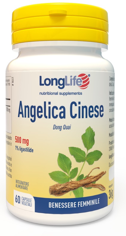 LONGLIFE ANGELICA CINESE 60 CAPSULE VEGETALI - latuafarmacia.org