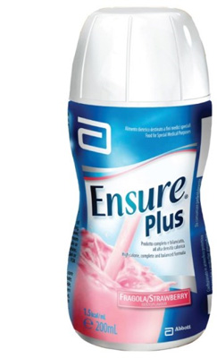 ENSURE PLUS FRAGOLA 4 BOTTIGLE DA 200 ML - latuafarmacia.org
