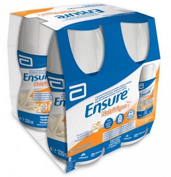 ENSURE NUTRIVIGOR VANIGLIA 4 BOTTIGLIE DA 220 ML - latuafarmacia.org