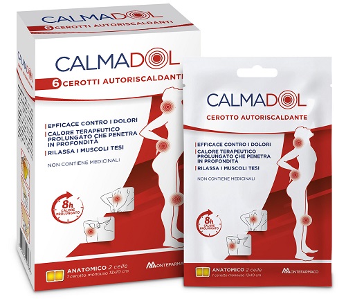 CALMADOL CEROTTO RISCALDANTE PACK 6 PEZZI - latuafarmacia.org