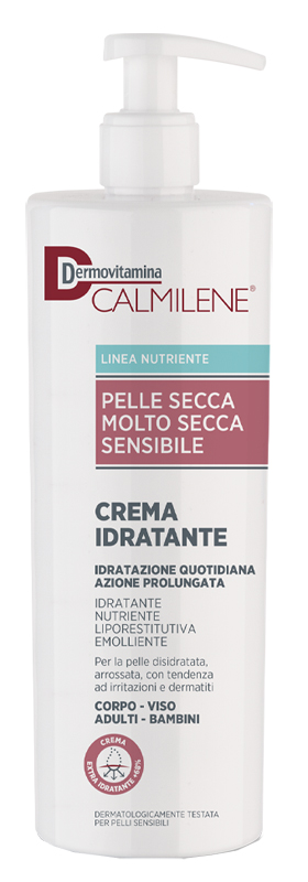 DERMOVITAMINA CALMILENE CREMA IDRATANTE PER PELLE SECCA, MOLTO SECCA O SENSIBILE 500 ML - latuafarmacia.org