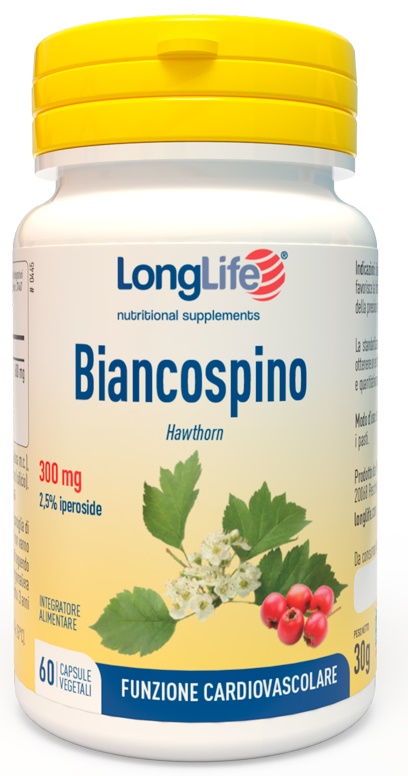 LONGLIFE BIANCOSPINO 60 CAPSULE VEGETALI - latuafarmacia.org