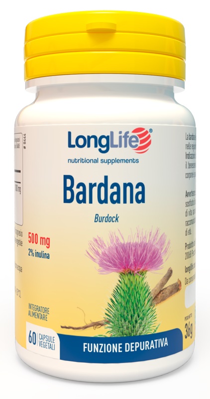 LONGLIFE BARDANA 60 CAPSULE VEGETALI - latuafarmacia.org