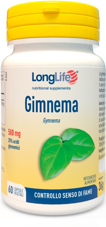 LONGLIFE GIMNEMA 60 CAPSULE VEGETALI - latuafarmacia.org