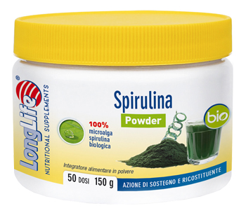 LONGLIFE SPIRULINA BIO 150 G - latuafarmacia.org