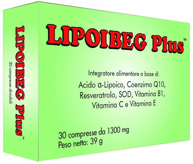 LIPOIBEG PLUS 30 COMPRESSE DA 1300 MG - latuafarmacia.org
