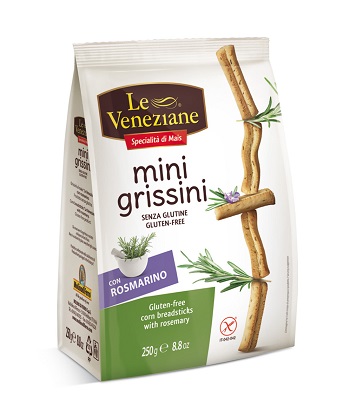 LE VENEZIANE MINI GRISSINI ROSMARINO 250 G - latuafarmacia.org