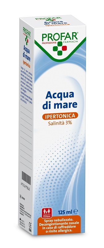 ACQUA DI MARE SPRAY IPERTONICA 3% PROFAR 125 ML - latuafarmacia.org