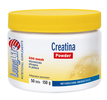 LONGLIFE CREATINA POWDER 150 G - latuafarmacia.org