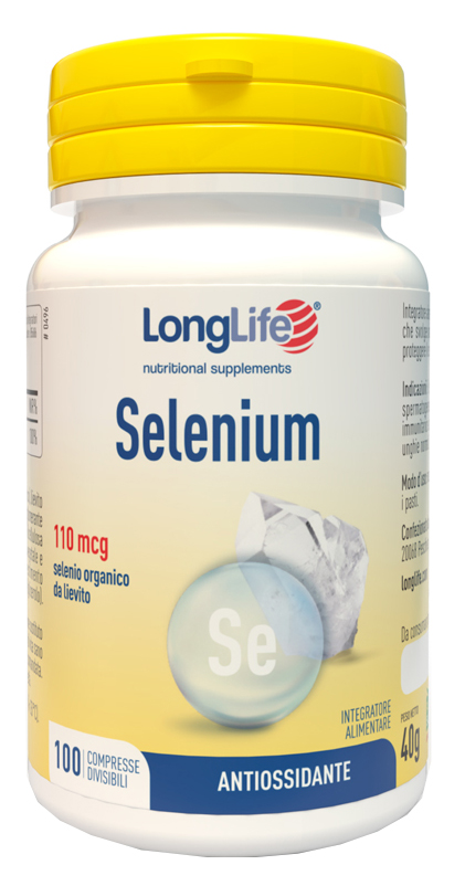LONGLIFE SELENIUM 100 COMPRESSE DIVISIBILI - latuafarmacia.org