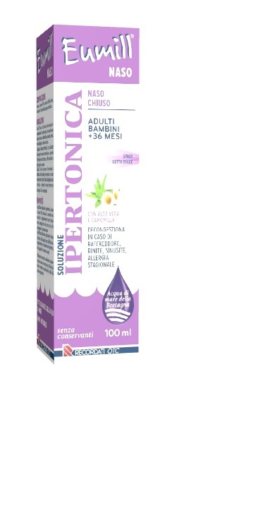 EUMILL NASO SPRAY SOLUZIONE IPERTONICA 100 ML - latuafarmacia.org
