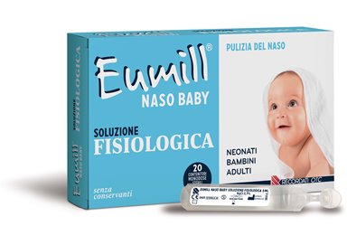 EUMILL NASO BABY SOLUZIONE FISIOLOGICA 20 MONODOSE 5 ML - latuafarmacia.org