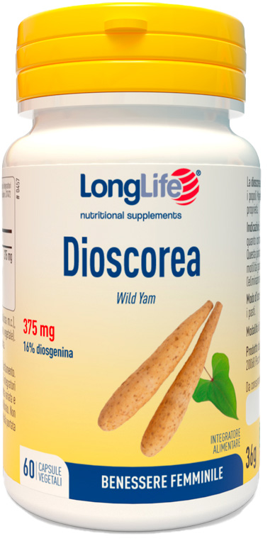 LONGLIFE DIOSCOREA 60 CAPSULE - latuafarmacia.org