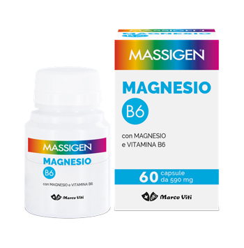 MASSIGEN MAGNESIO B6 60 CAPSULE - latuafarmacia.org