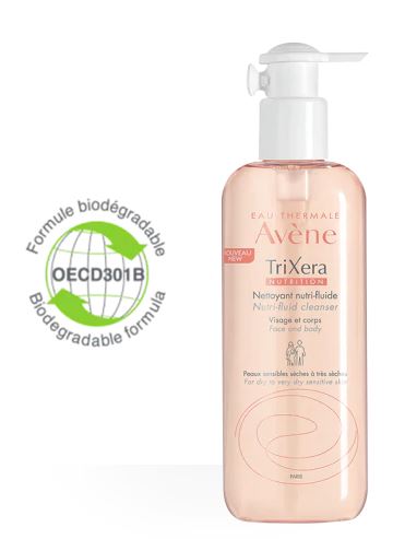 EAU THERMALE AVENE TRIXERA NUTRITION DETERGENTE NUTRI-FLUIDO 400 ML - latuafarmacia.org