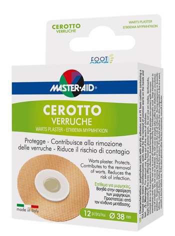 CEROTTO VERRUCHE MASTER-AID FOOTCARE 38 MM 12 PEZZI E3 - latuafarmacia.org