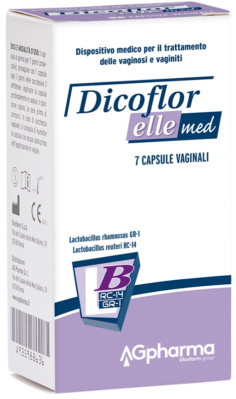 DICOFLOR ELLE MED 7 CAPSULE VAGINALI - latuafarmacia.org