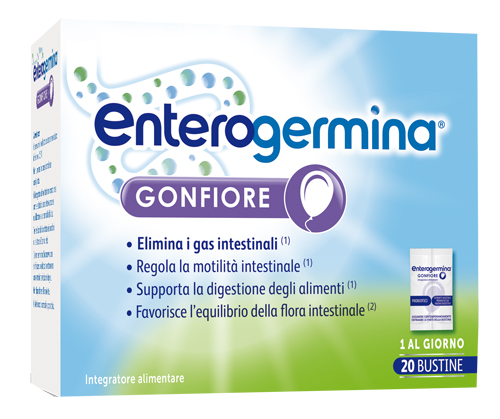 ENTEROGERMINA GONFIORE 20 BUSTINE BIPARTITE - latuafarmacia.org