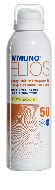 IMMUNO ELIOS SPRAY SOLARE TRASPARENTE SPF 50 150 ML - latuafarmacia.org