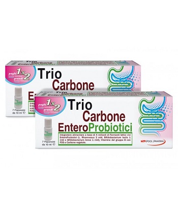 TRIOCARBONE ENTEROPROBIOTICI 7 FLACONCINI X 10 ML - latuafarmacia.org
