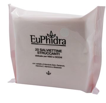 EUPHIDRA SALVIETTINE STRUCCANTI 20 PEZZI - latuafarmacia.org