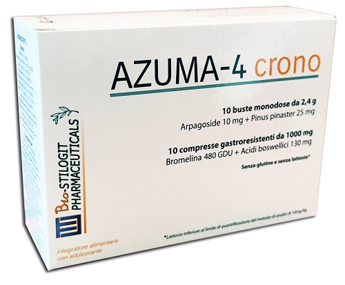 AZUMA-4 CRONO 10 COMPRESSE + 10 BUSTE - latuafarmacia.org