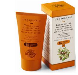CREMA ACCELERATRICE D'ABBRONZATURA OLIO DI JOJOBA SPF15 125 ML - latuafarmacia.org