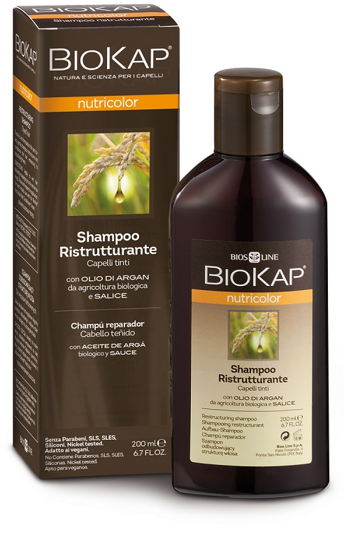 BIOKAP NUTRICOLOR SHAMPOO RISTRUTTURANTE 200 ML - latuafarmacia.org