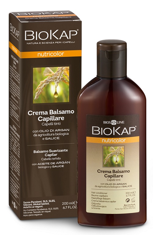BIOKAP NUTRICOLOR CREMA BALSAMO CAPILLARE 200 ML - latuafarmacia.org