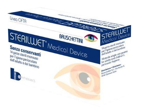 STERILWET GARZA OFTALMICA 14 PEZZI - latuafarmacia.org