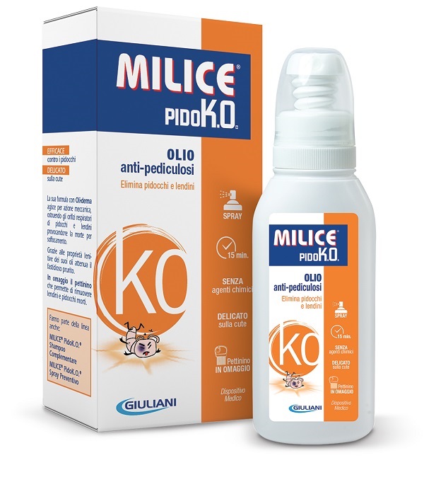 MILICE PIDOKO OLIO ANTIPEDICULOSI 75ML - latuafarmacia.org
