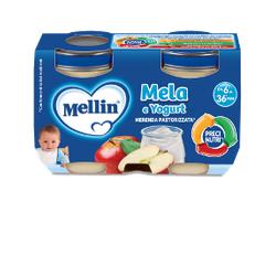 MELLIN MERENDA YOGURT MELA 2 X 120 G - latuafarmacia.org