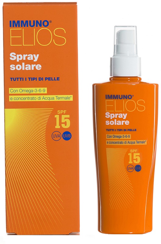 IMMUNO ELIOS SPRAY SOLARE SPF 15 200 ML - latuafarmacia.org