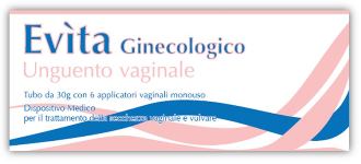 EVITA GINECOLOG UNGUENTO VAGINALE TUBO DA 30 G + 6 APPLICATORI VAGINALI MONOUSO - latuafarmacia.org