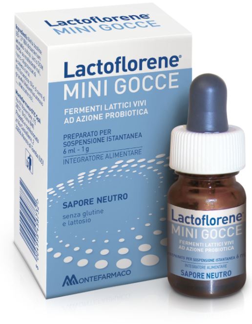 LACTOFLORENE MINI GOCCE 6 ML + BUSTINA DA 1 G - latuafarmacia.org