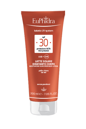EUPHIDRA KALEIDO UV SYSTEM LATTE SOLARE CORPO 30 - latuafarmacia.org