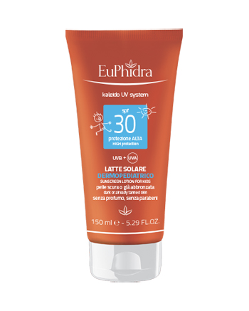 EUPHIDRA KALEIDO UV SYSTEM LATTE SOLARE DERMOPED 30 - latuafarmacia.org