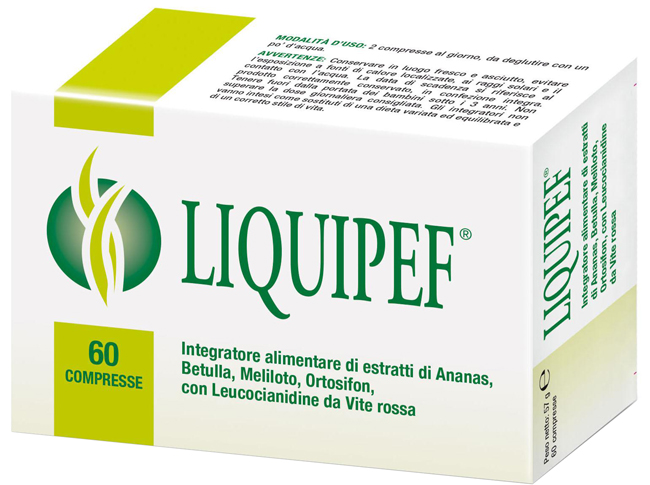 LIQUIPEF 60 COMPRESSE - latuafarmacia.org