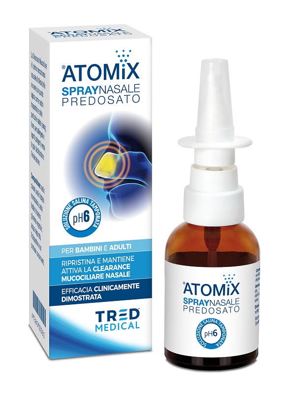 ATOMIX SPRAY NASALE PREDOSATO 30 ML - latuafarmacia.org