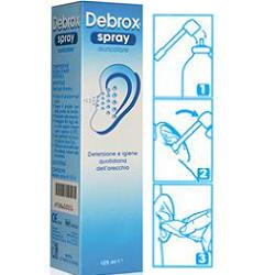 DEBROX SPRAY AURICOLARE FLACONE 125ML - latuafarmacia.org