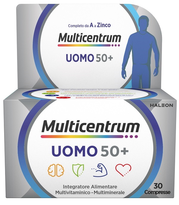 MULTICENTRUM UOMO 50+ 30 COMPRESSE - latuafarmacia.org