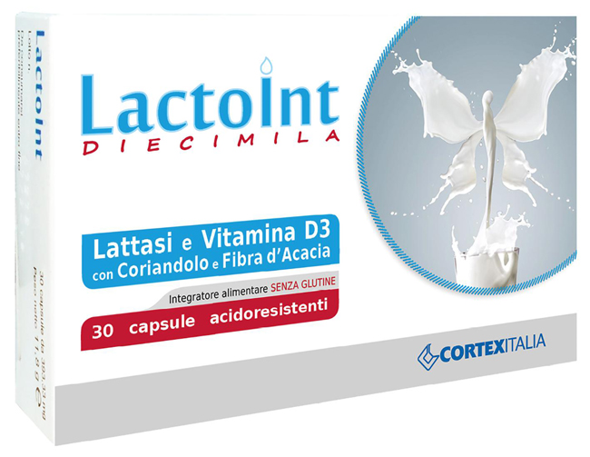 LACTOINT DIECIMILA 30 CAPSULE ACIDORESISTENTI SENZA GLUTINE - latuafarmacia.org