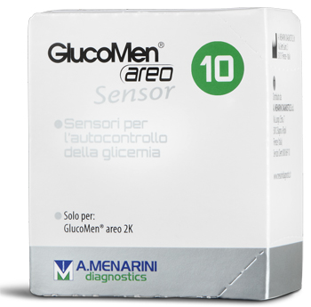 STRISCE GLUCOMEN AREO SENSOR PER ANALISI DEL GLUCOSIO 10 PEZZI - latuafarmacia.org