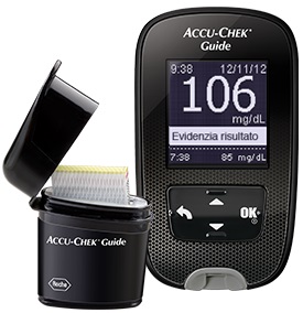 KIT GLUCOMETRO ACCU-CHEK GUIDE MG/DL + PUNGIDITO FASTCLIX - latuafarmacia.org