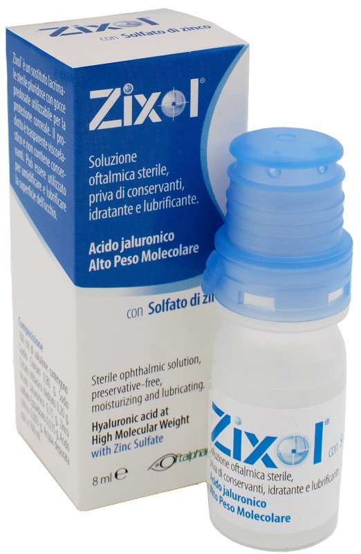SOLUZIONE OFTALMICA ZIXOL PLURIDOSE 8 ML - latuafarmacia.org
