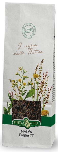 MALVA TAGLIO TISANA FOGLIE 100 G - latuafarmacia.org