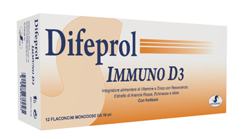 DIFEPROL IMMUNO D3 12 FLACONCINI DA 10 ML - latuafarmacia.org