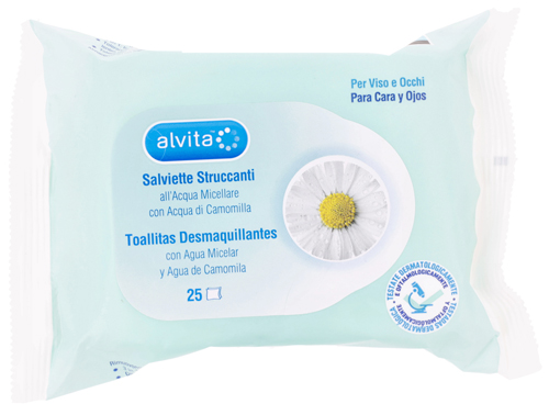 ALVITA SALVIETTE STRUCCANTI 25 PEZZI - latuafarmacia.org